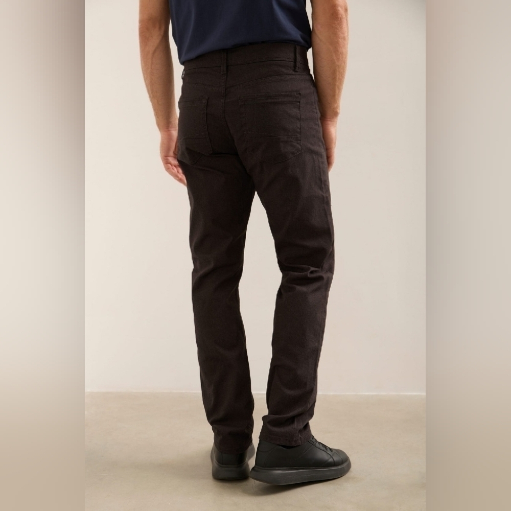 Tristan Style Brown Men's Jeans Waist Size 30 NWT - Picture 2 of 4